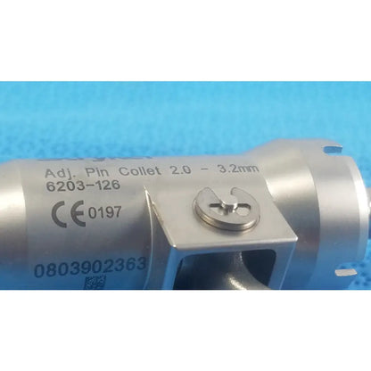Stryker 6203-126 Adjustable Pin Collet 2.0-3.2mm - Adjustable pin collet