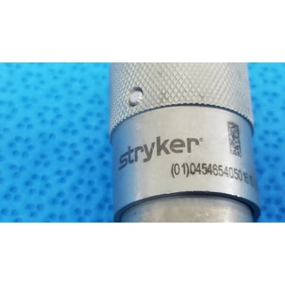 Stryker 6303-110-000 AO small drill silver metal with textured grip and engraved serial number for reuse medical use