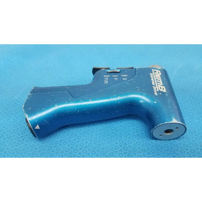 Blue remb stryker 6400-099-000 universal driver with textured grip and white labeling for reuse medical applications