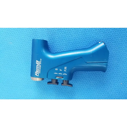 Blue remb universal driver by smiths medical with textured grip and black adjustment knobs for reuse medical equipment