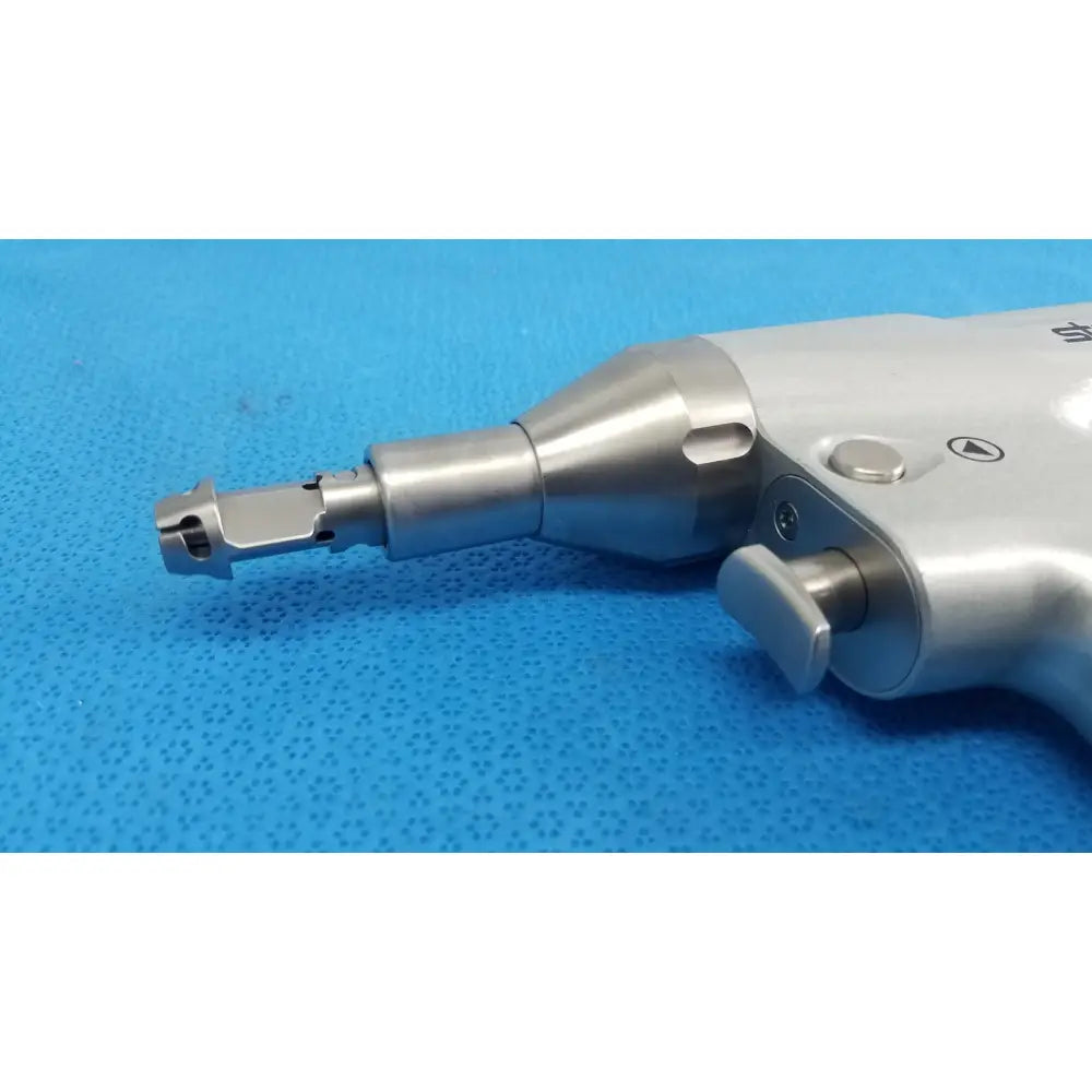 Silver stryker 7206-000-000 system 7 reciprocating saw handpiece with ergonomic metallic grip for reuse medical orthopedic instruments