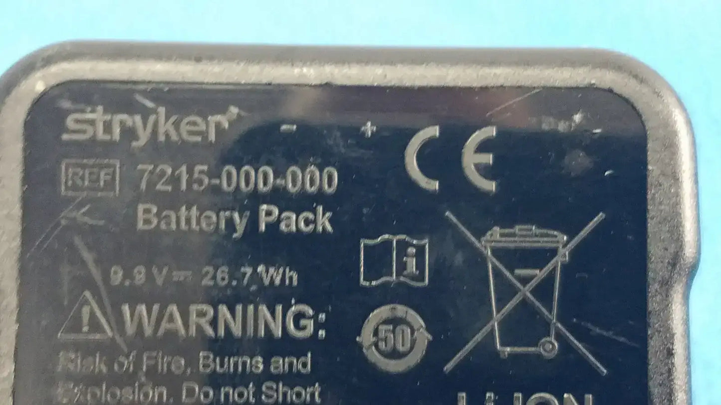 Stryker 7215-000-000 SmartLife Battery Pack Battery Pack, second-hand product photo 8