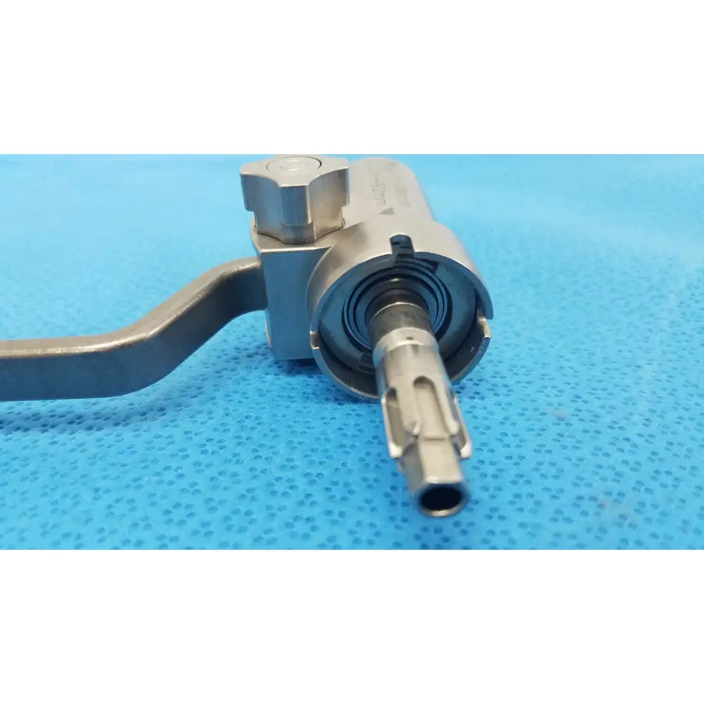Stryker 8203-126-000 silver pin collet with textured handle and precision metallic components for orthopedic saws reuse medical use