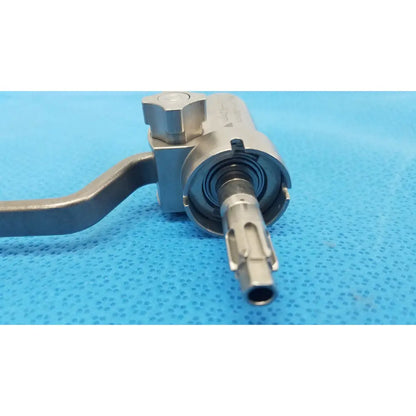 Stryker 8203-126-000 silver pin collet with textured handle and precision metallic components for orthopedic saws reuse medical use