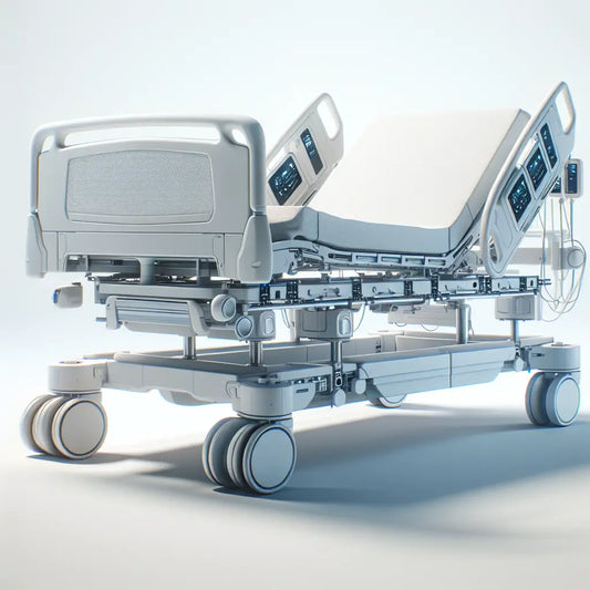 Stryker Hospital Bed 3005S3 / With Hill-Rom P500... Hospital Bed, second-hand product photo 1