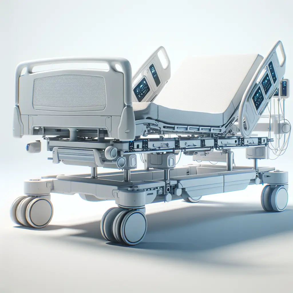 Stryker Hospital Bed 3005S3 / With Hill-Rom P500... Hospital Bed, new product photo 1