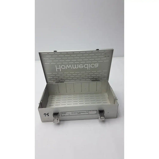 Reuse Medical Stryker Howmedica Instrument Storage Sterilization Tray Case 6136-0-910 Sterilization Trays & Cases, second-hand product photo 1