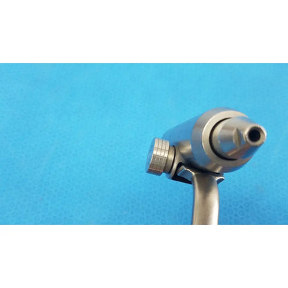 Silver stryker instruments pin collet 4100-126 with textured knob and polished metallic finish surgical instrument