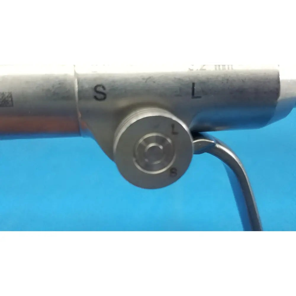Silver metallic stryker instruments pin collet 4100-126 caliper with engraved size markings and adjustment dial