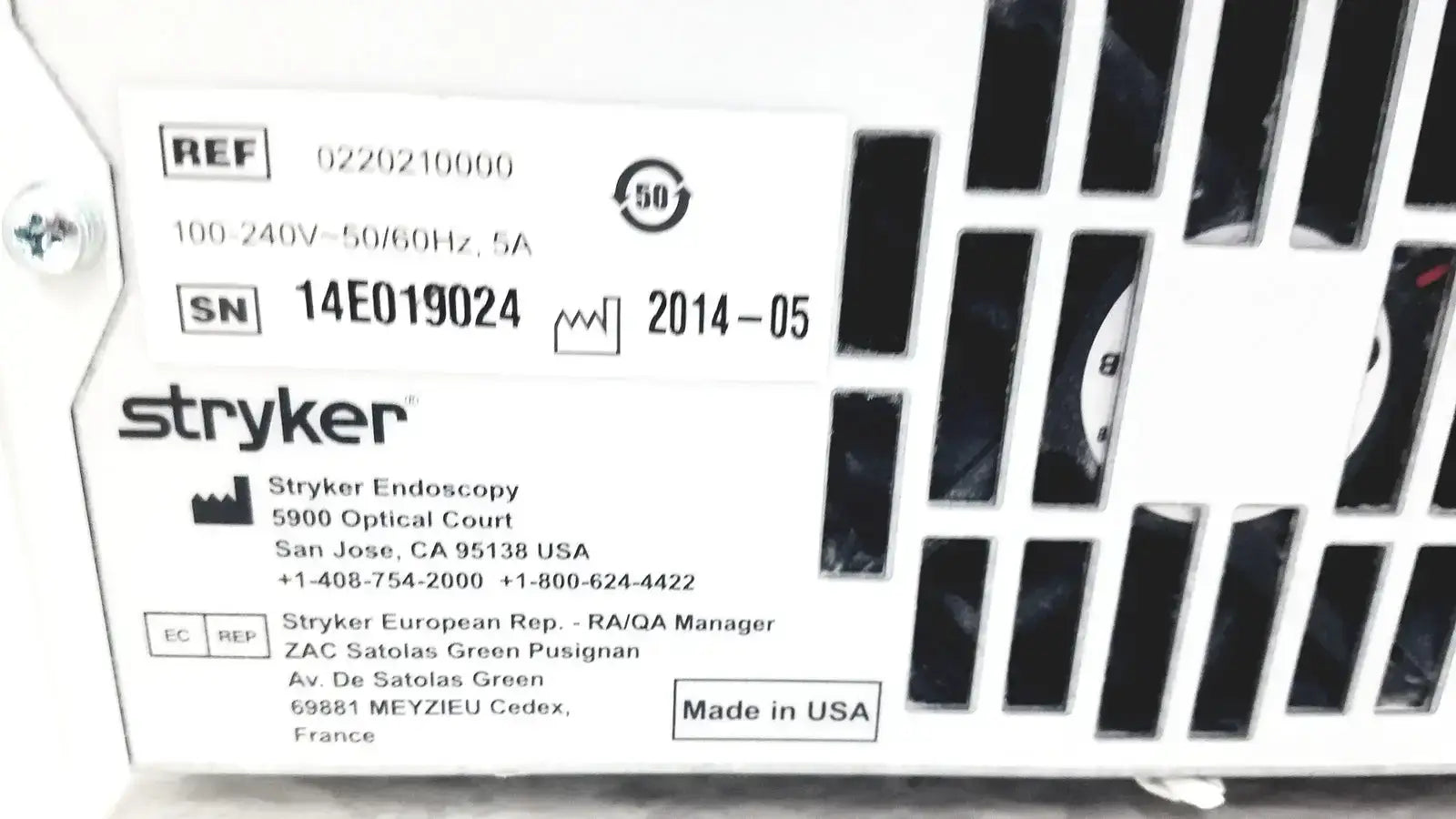 Stryker L9000 LED Light Source LED Light Source, second-hand product photo 8