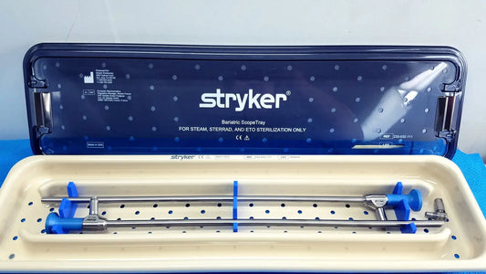 Reuse Medical Stryker Lot of 2, Autoclavable 10mm 134ºC Scope 502-210-010 w Sterilization Tray Other Healthcare, Lab & Dental, second-hand product photo 1
