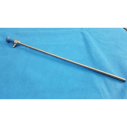 Stainless steel stryker lot autoclavable 10mm 30º surgical scope with blue rubberized handle and metallic joints