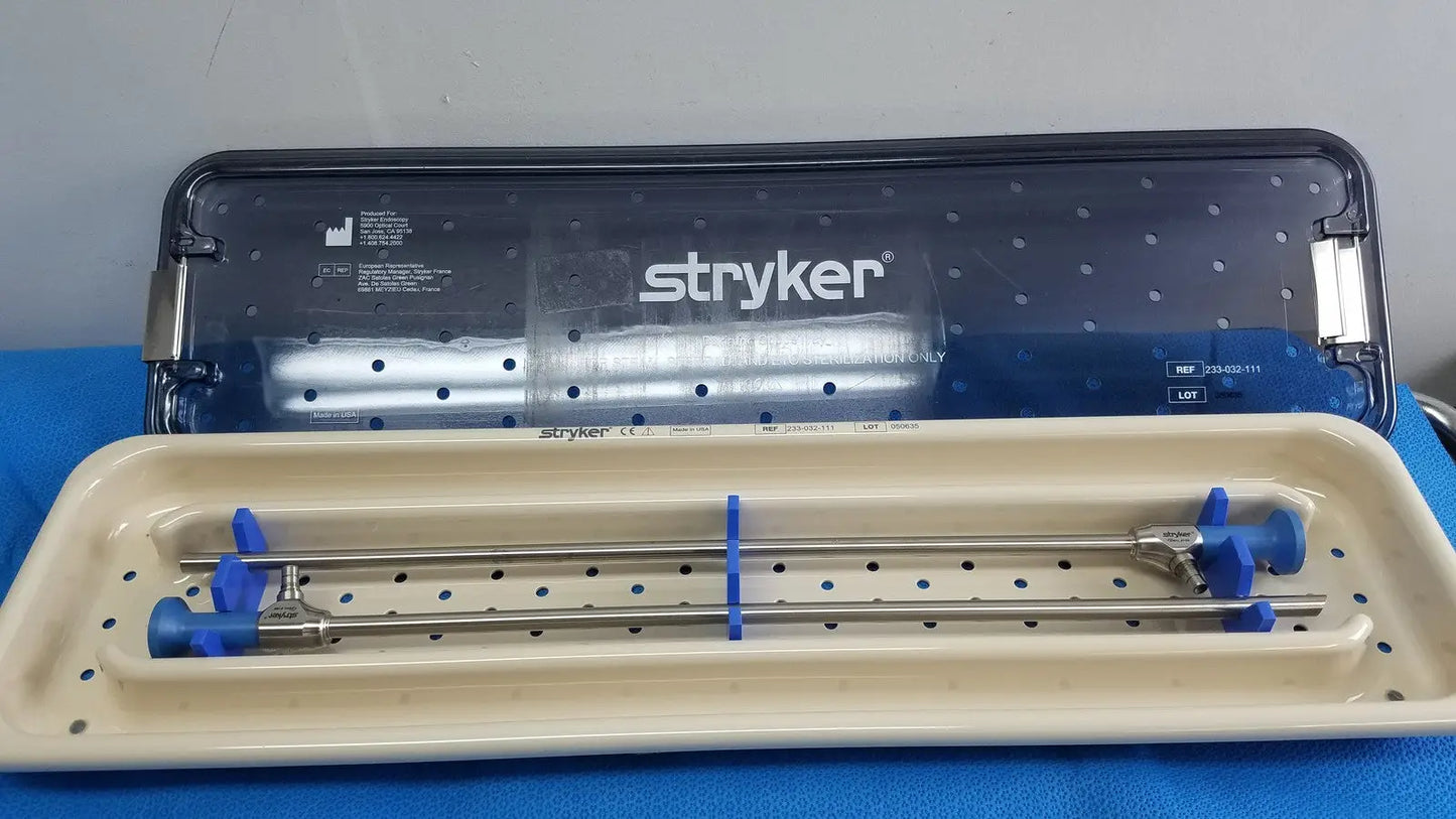 Reuse Medical Stryker Lot of 2, Autoclavable 10mm 30º Scope 502-210-030 W/ Sterilization Tray Other Healthcare, Lab & Dental, second-hand product photo 1