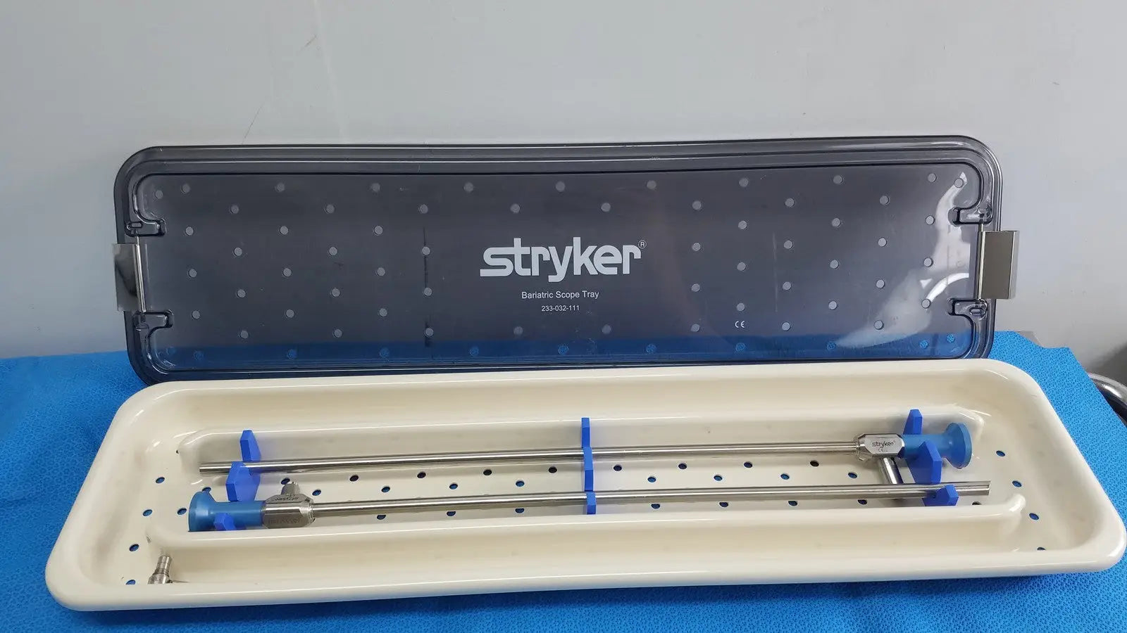 Reuse Medical Stryker Lot of 2, Autoclavable 134ºC Scope 502-210-030 With Sterilization Tray Other Healthcare, Lab & Dental, second-hand product photo 1
