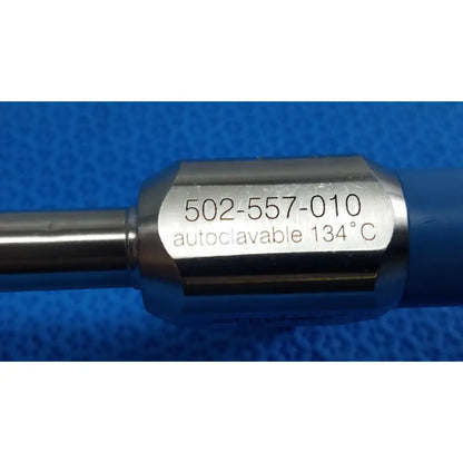 Stainless steel stryker lot autoclavable 134ºc scope with serial number 502-557-010 and 134ºc temperature rating
