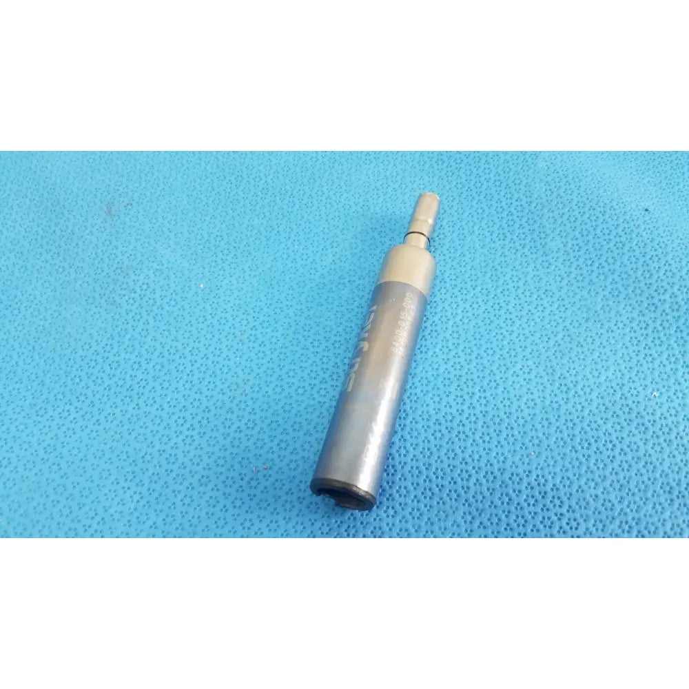 Gray metallic fuel injector with cylindrical body and threaded end for stryker remb electric micro drill handpiece