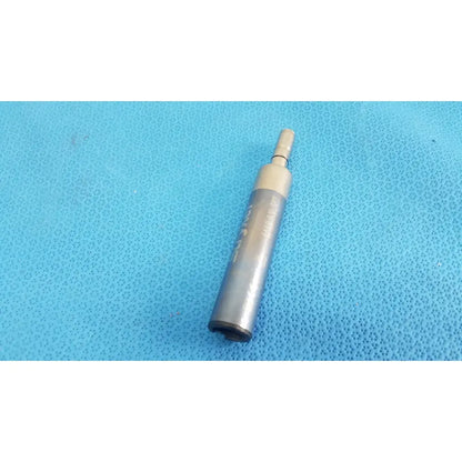 Gray metallic fuel injector with cylindrical body and threaded end for stryker remb electric micro drill handpiece