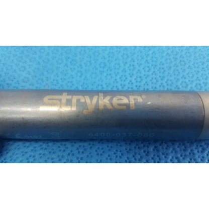 Gray metallic stryker remb electric reciprocating saw with gold branding and model number 6400-037-000