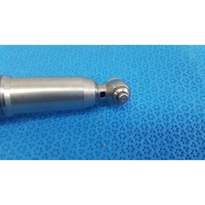 Silver surgical drill bit with polished metallic finish and precision-engineered rounded tip for stryker remb electric sagittal saw