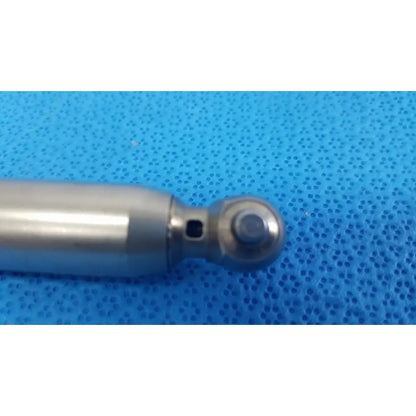Silver metallic gas spring with spherical end cap and threaded bolt for stryker remb electric sagittal saw 6400-034-000