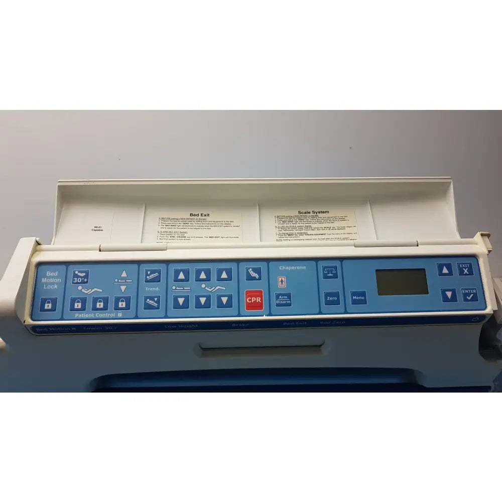 Stryker S3 Med-Surg Bed Footboard Control Panel Assembly - Bed control panel assembly