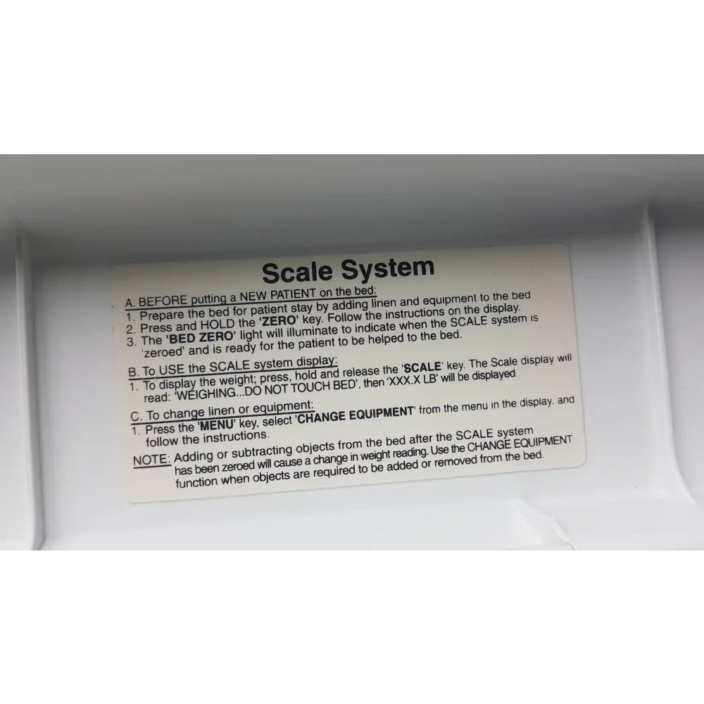 Stryker S3 Med-Surg Bed Footboard Control Panel Assembly - Bed control panel assembly