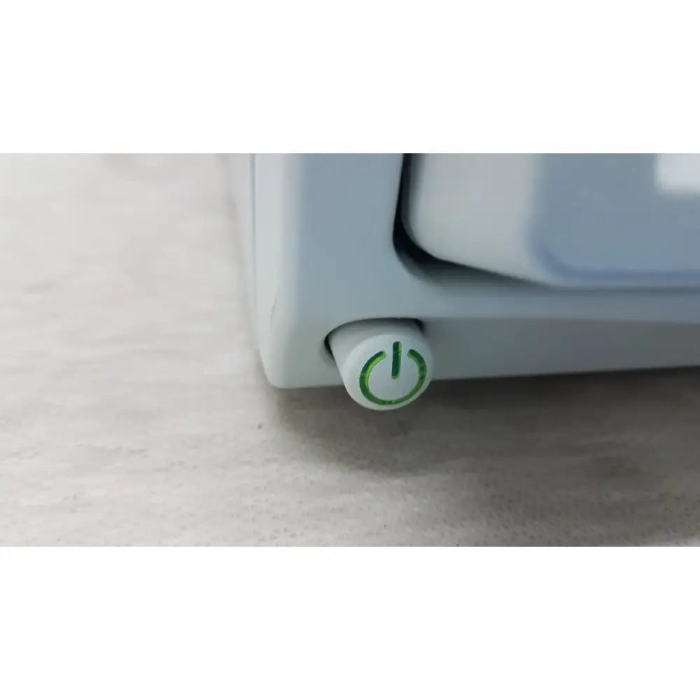 White power button with green symbol on stryker sdc3 hd digital capture unit information management system panel
