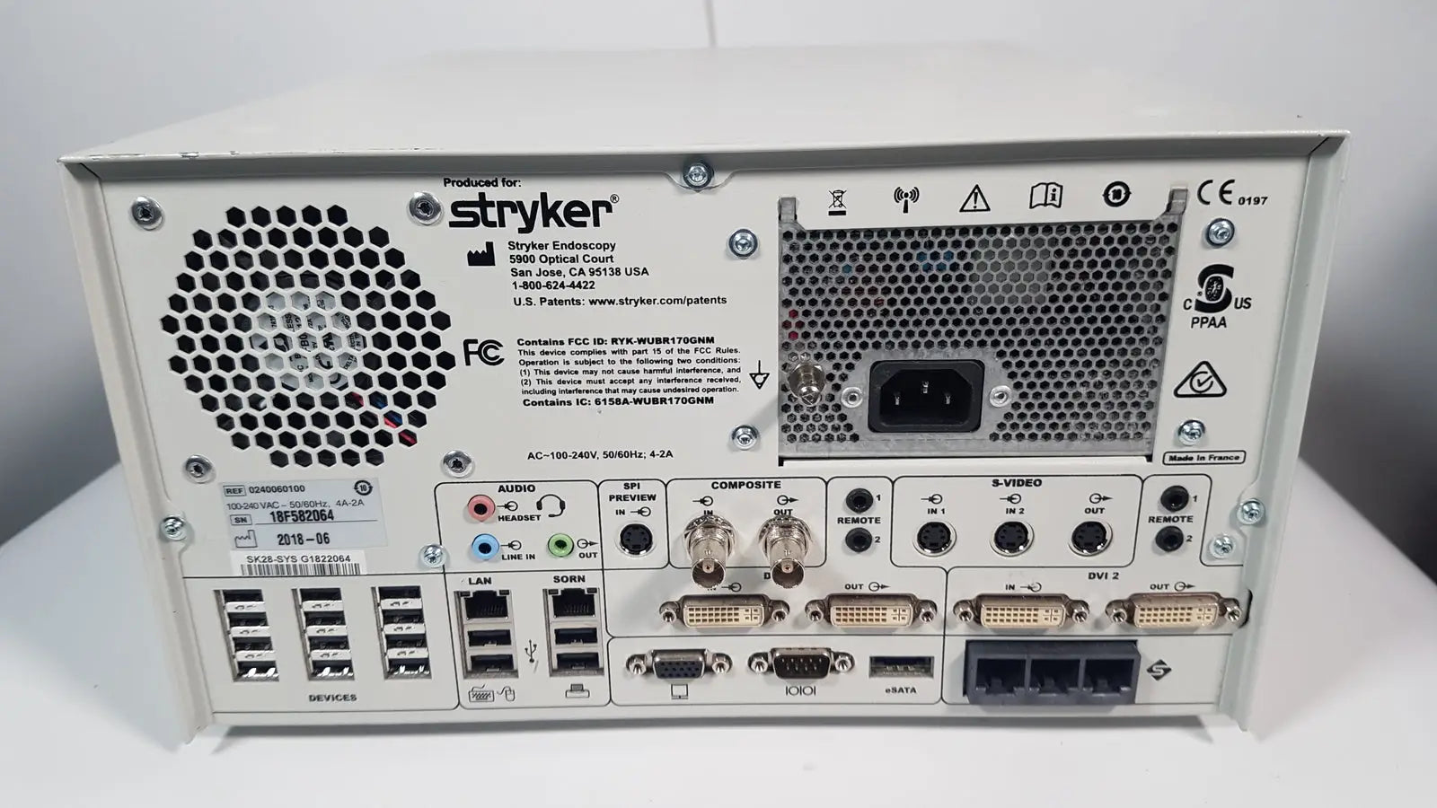 Stryker SDC3 HD Information Management System 0240060100 Digital EHR Capture Surgical Image Management System, as-is (for parts) product photo 8