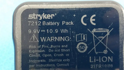 Stryker SmartLife 7212 Li-Ion Battery Pack Battery Pack, second-hand product photo 9