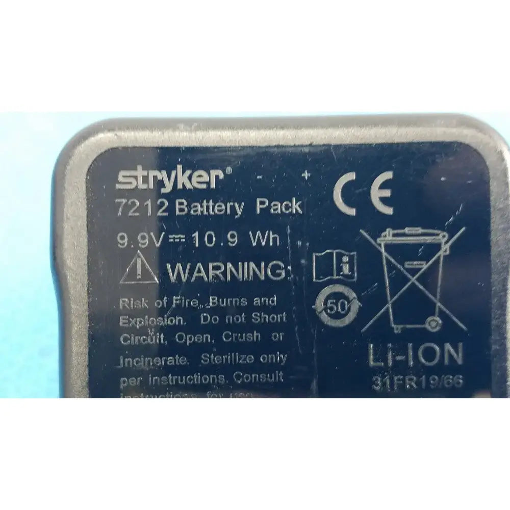 Stryker SmartLife 7212 Li-Ion Battery Pack Battery Pack, second-hand product photo 9