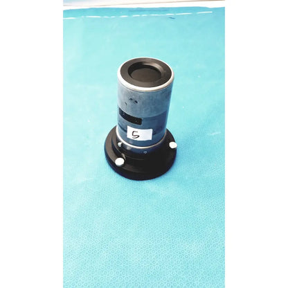 Blue cylindrical optical stryker strykecam in- light camera with black top and base featuring a white 5 label