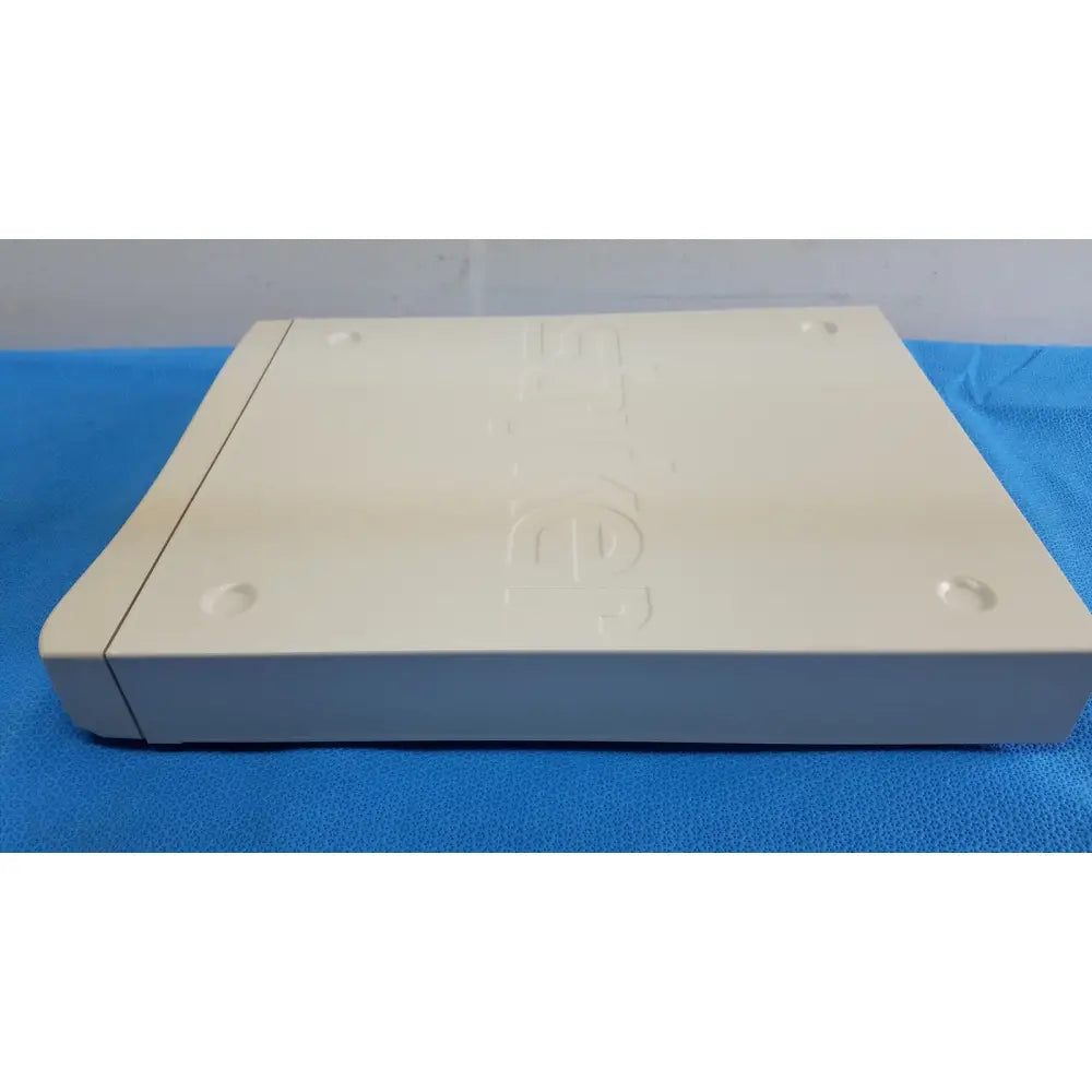 Cream-colored plastic Nintendo GameCube console with embossed logo and rounded edges in Stryker Suite Stream HD Codec