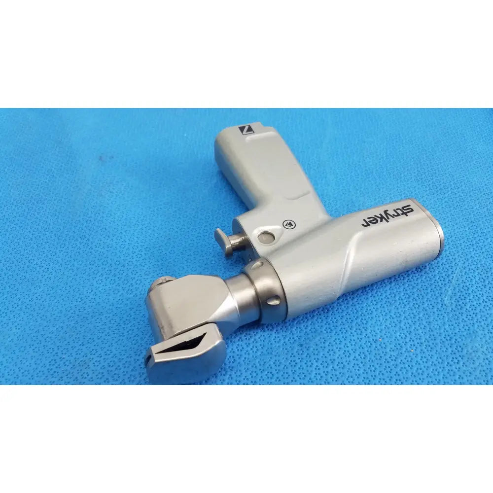 Stryker system 7 sagittal saw handpiece 7208-000-000 silver surgical drill with ergonomic design for reuse medical orthopedic instruments