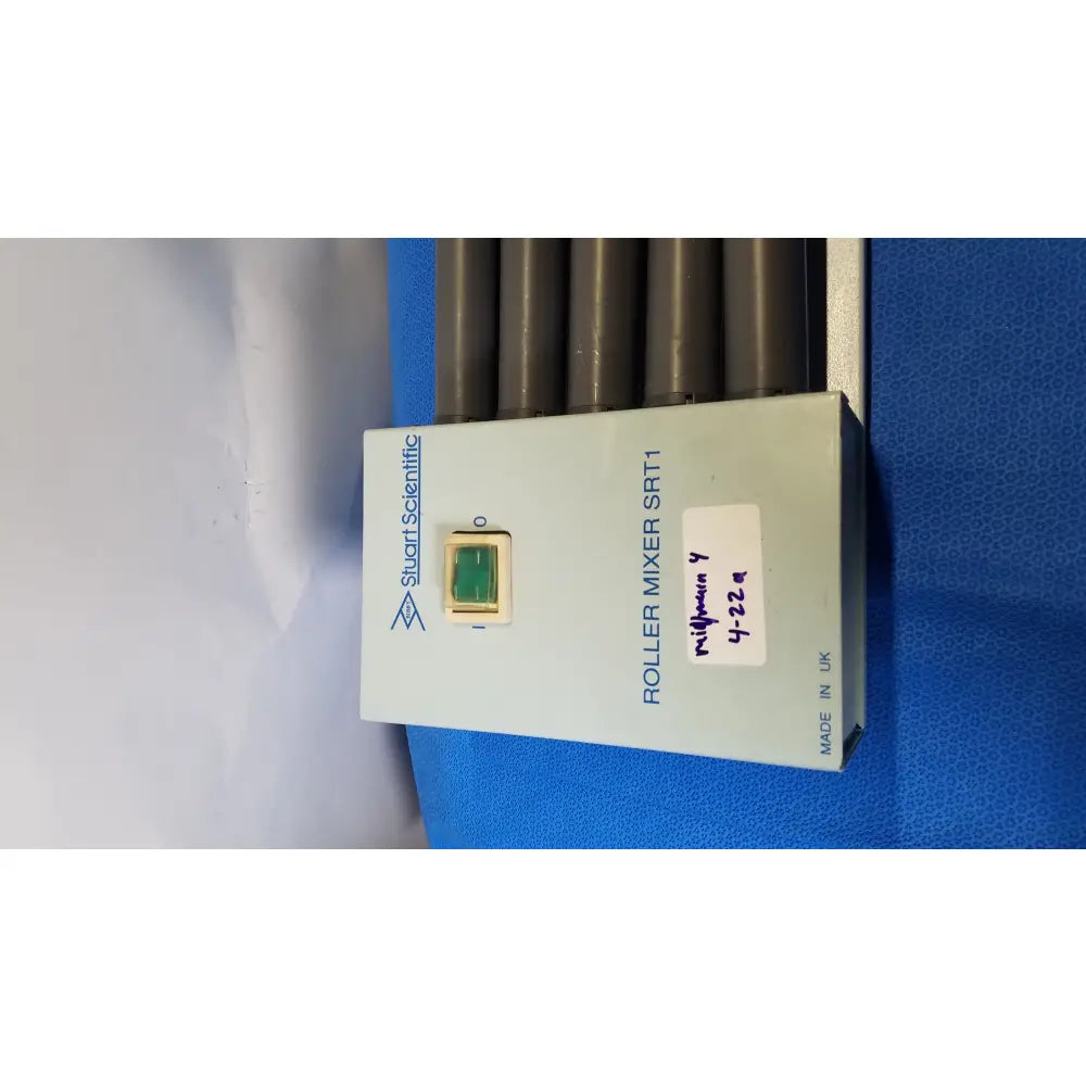 Stuart Scientific SRT1 Lab Tube Roller Mixer 5-Roller S/N R000100219 - Lab Tube Roller Mixer