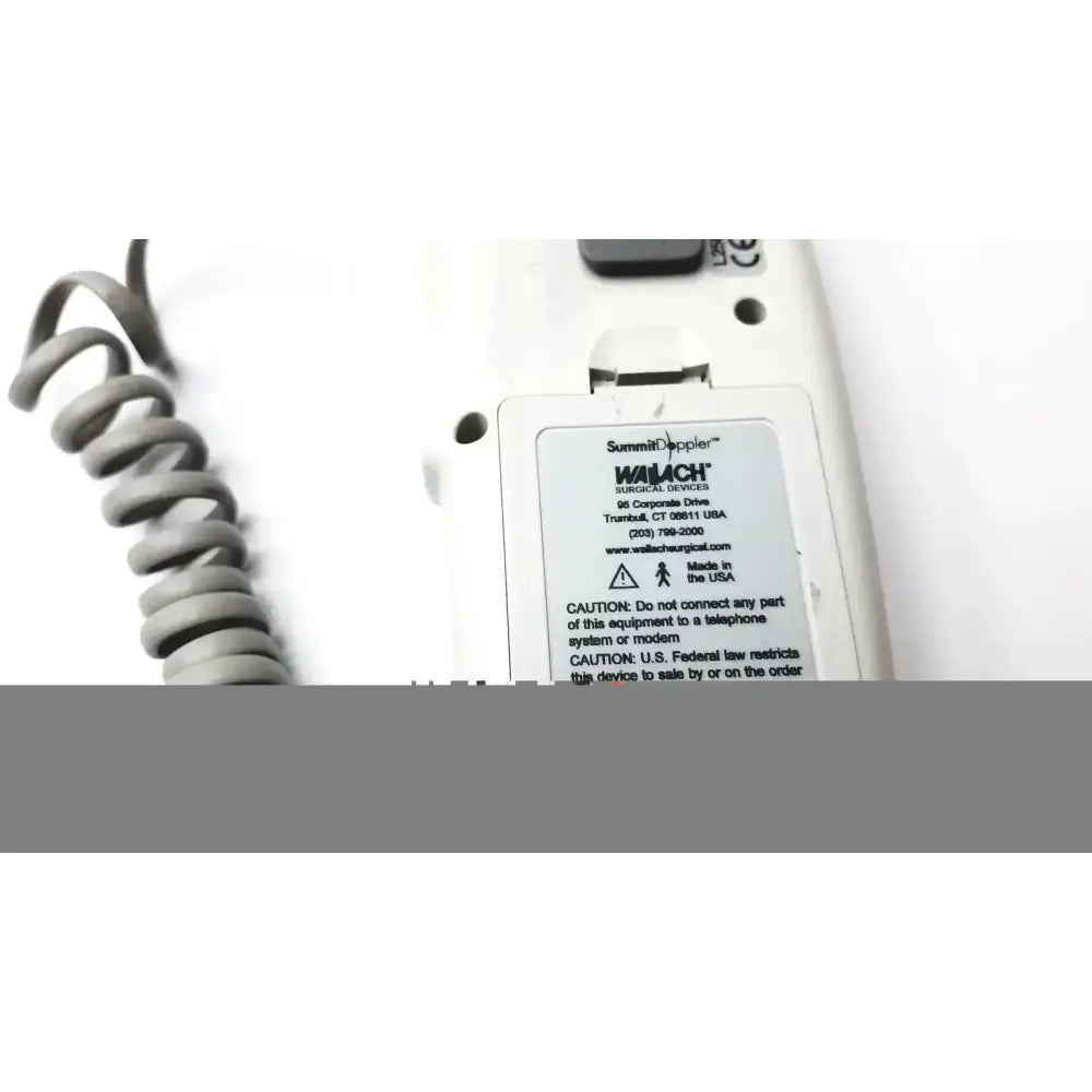 Summit Summiit LiifeDop ABI L250 Vascullar System Ankle-Brachial Index (ABI) System, second-hand product photo 8