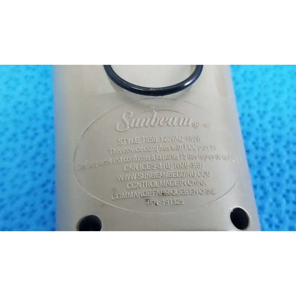 Sunbeam T85B Heat Electric Blanket Controller Plug 180W 3 Prong Electric Blanket Controller Plug, second-hand product photo 7
