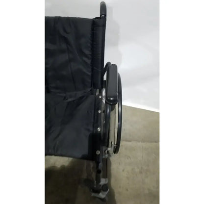 Reuse Medical Equipment Sunmark Folding Manual Wheelchair - Durable Black Padded Comfort Seat Manual Wheelchair, second-hand product photo 20