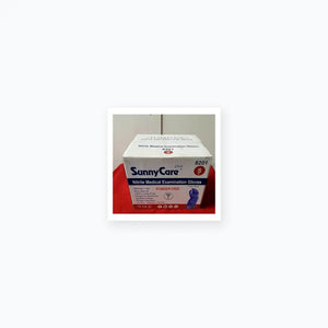SunnyCare Plus 8201 قفازات فحص طبية من النتريل خالية من البودرة صغيرة