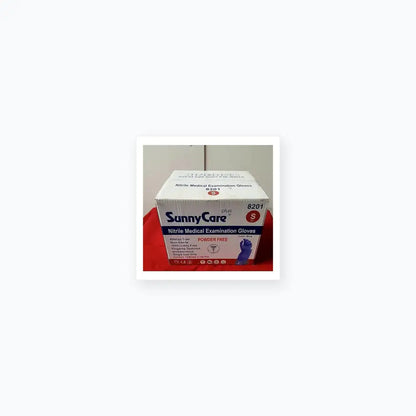SunnyCare Plus 8201 Nitrile Medical Examination Gloves Power Free Small Medical Examination Gloves, second-hand product photo 1
