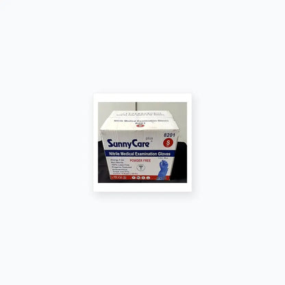SunnyCare Plus 8201 Nitrile Medical Examination Gloves Power Free Small Medical Examination Gloves, second-hand product photo 3
