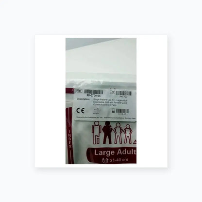 SunTech Medical Single Patient Use Kit Disposable Blood Pressure Cuff 98-0700-02 Blood Pressure Cuff, new product photo 11