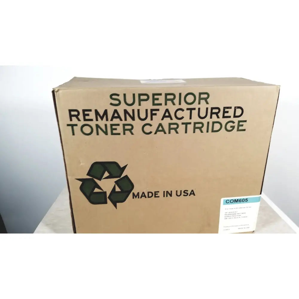 Superior Toner Cartridge COM605 (CF281X) Black Toner - 25k Yield Toner Cartridge, second-hand product photo 1