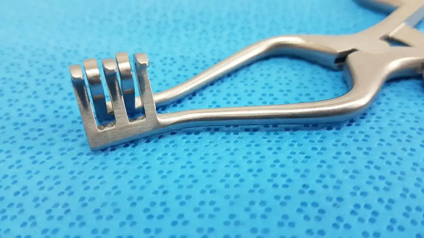 Centurion Pakistan Surgical Rib Retractor with Ratchet Mechanism – Centurion Pakistan Stainless Surgical Rib Retractor, second-hand product photo 6