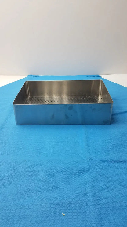 Unbranded Surgical Sterilizer Pan – Stainless Steel Medical Tray, Autoclave Safe, Used Sterilization Tray, second-hand product photo 4