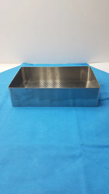 Unbranded Surgical Sterilizer Pan – Stainless Steel Medical Tray, Autoclave Safe, Used Sterilization Tray, second-hand product photo 5
