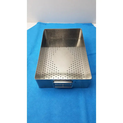 Unbranded Surgical Sterilizer Pan – Stainless Steel Medical Tray, Autoclave Safe, Used Sterilization Tray, second-hand product photo 3