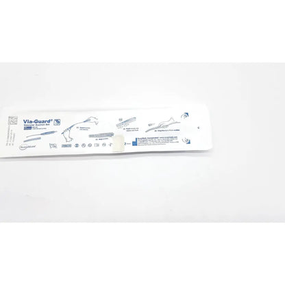 White plastic package containing a via-guard vascular suction set smk by stryker for medical use in boxes of 10 sets