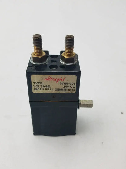 Albright SW60-209 Albright 24v DC Miniature Solenoid For Clark Floor Scrubber Miniature Solenoid, second-hand product photo 6