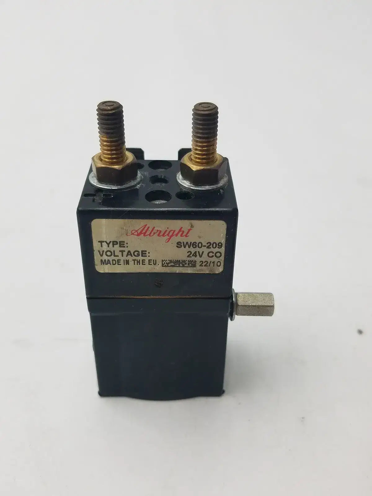 Albright SW60-209 Albright 24v DC Miniature Solenoid For Clark Floor Scrubber Miniature Solenoid, second-hand product photo 6