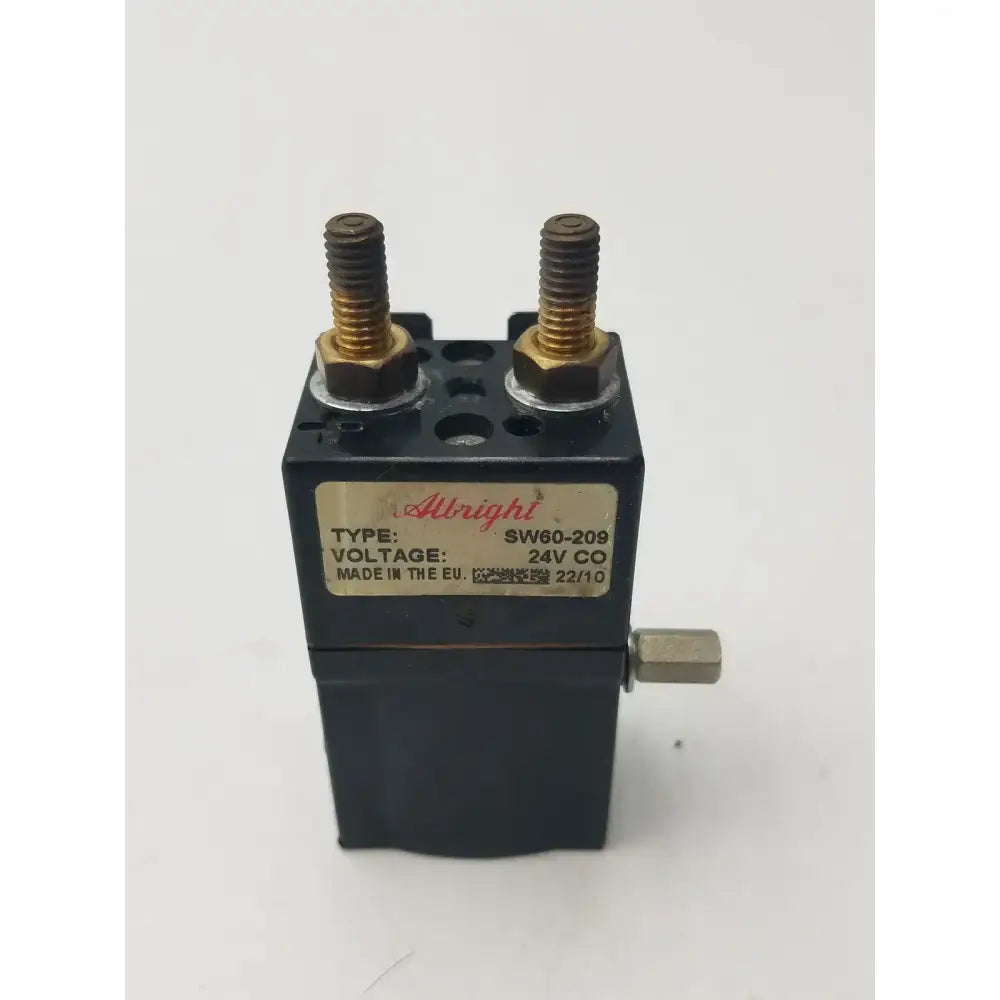 Albright SW60-209 Albright 24v DC Miniature Solenoid For Clark Floor Scrubber Miniature Solenoid, second-hand product photo 1
